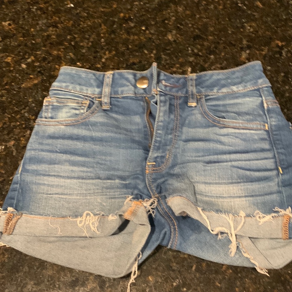 American Eagle shorts, blue